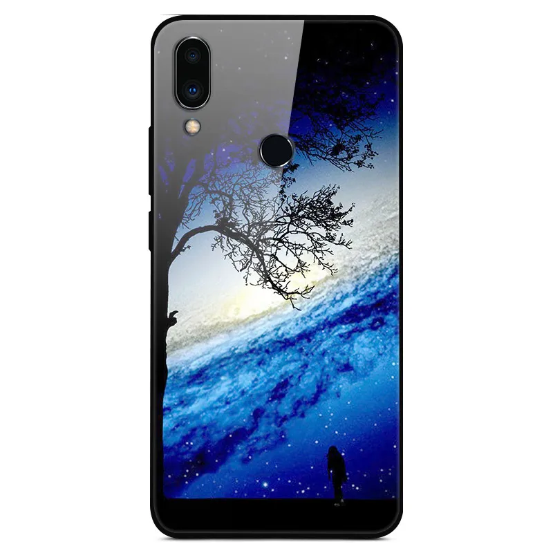 14 Для Meizu Note 9 чехол из закаленного стекла с изображением планеты космос, чехол из стекла для Meizu M9 Note 9 Note9 Funda, чехол для телефона M9Note - Цвет: 14