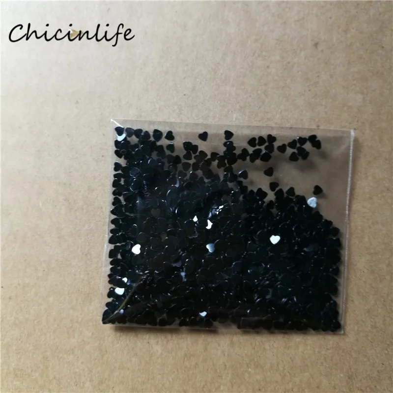 Chicinlife 1000 шт./лот свадебные принадлежности 3 мм конфетти в форме сердца украшение