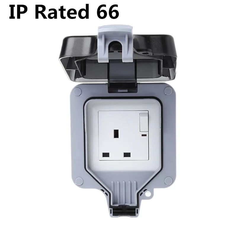 1 комплект наружный настенный выключатель розетка IP66 защита от атмосферных