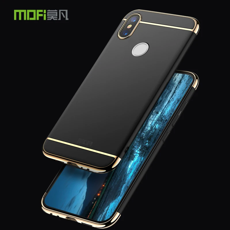 Чехол для Xiaomi Redmi Note 5 чехол телефона Mofi роскошная жесткая защита 360 полный чехлы |