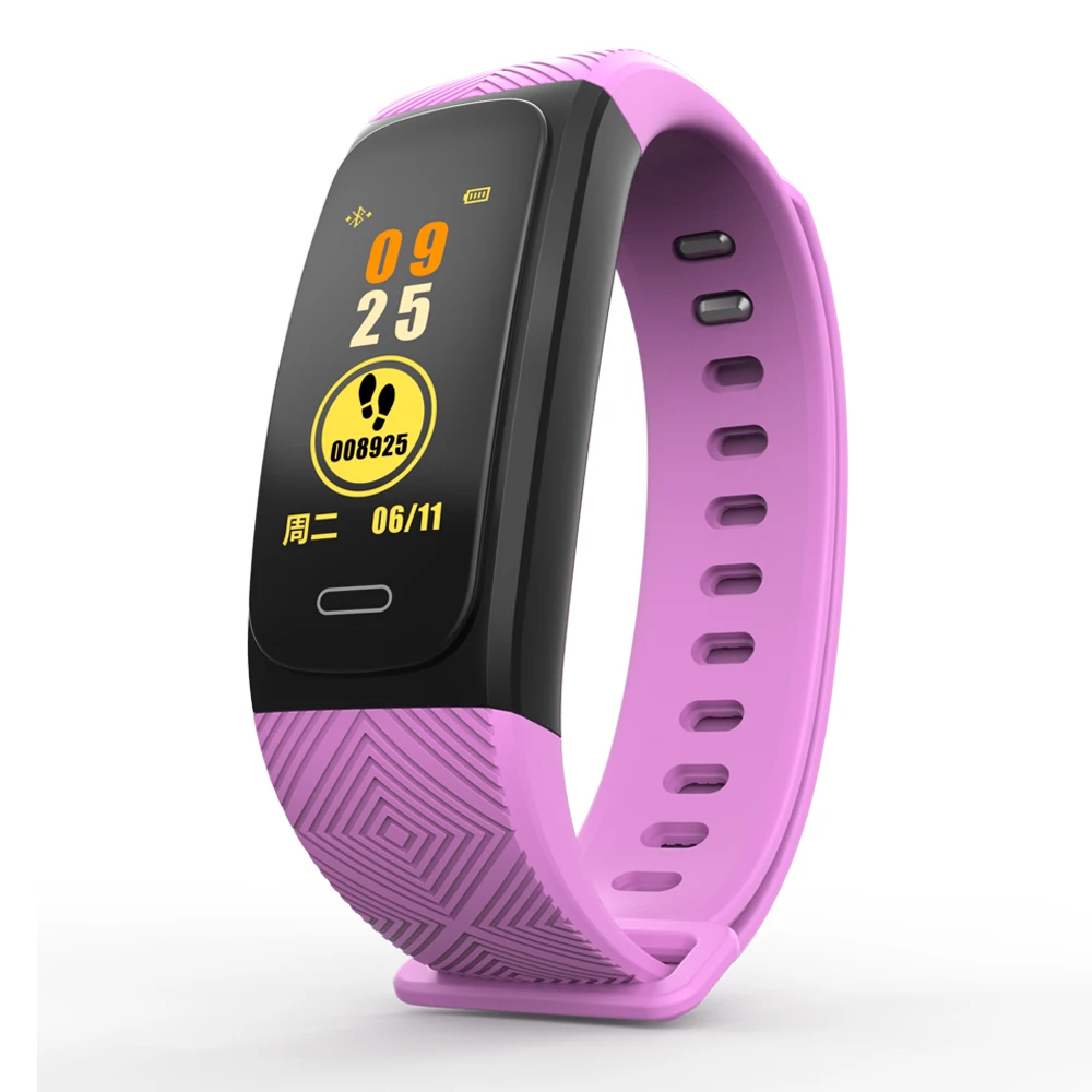Модные Смарт часы UW200 с ЖК дисплеем Bluetooth GPS IP68 шагомер монитор сна звонки