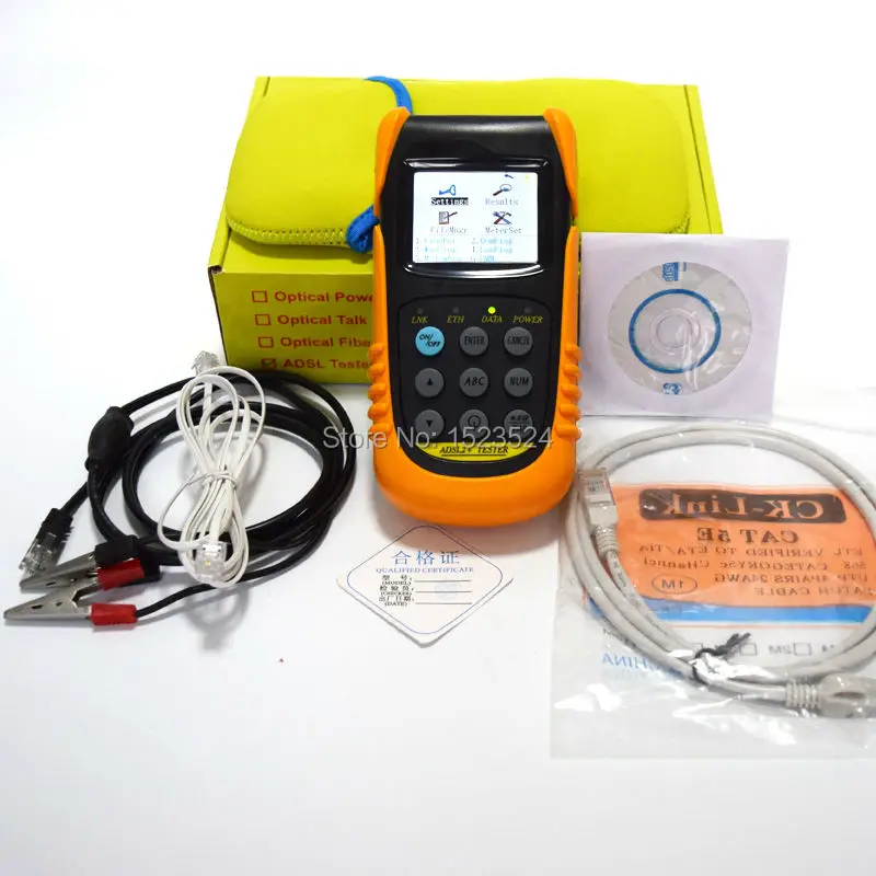 Совершенно новый TLD801D Многофункциональный ADSL2 + прибор для тестирования ADSL тестер