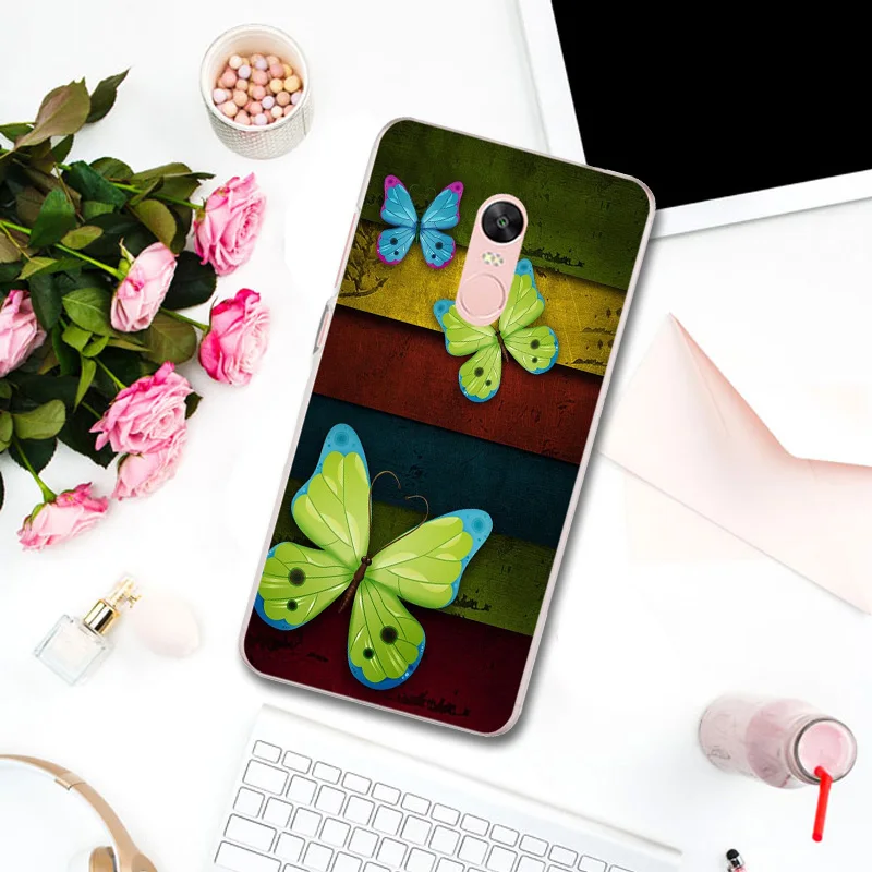 Для Xiaomi Mi Redmi Note 3 3S 4 4X 4A 5 5S 5A 6 6X 6A 8 A1 Pro Plus Max 2 мягкие чехлы для телефонов с красивой