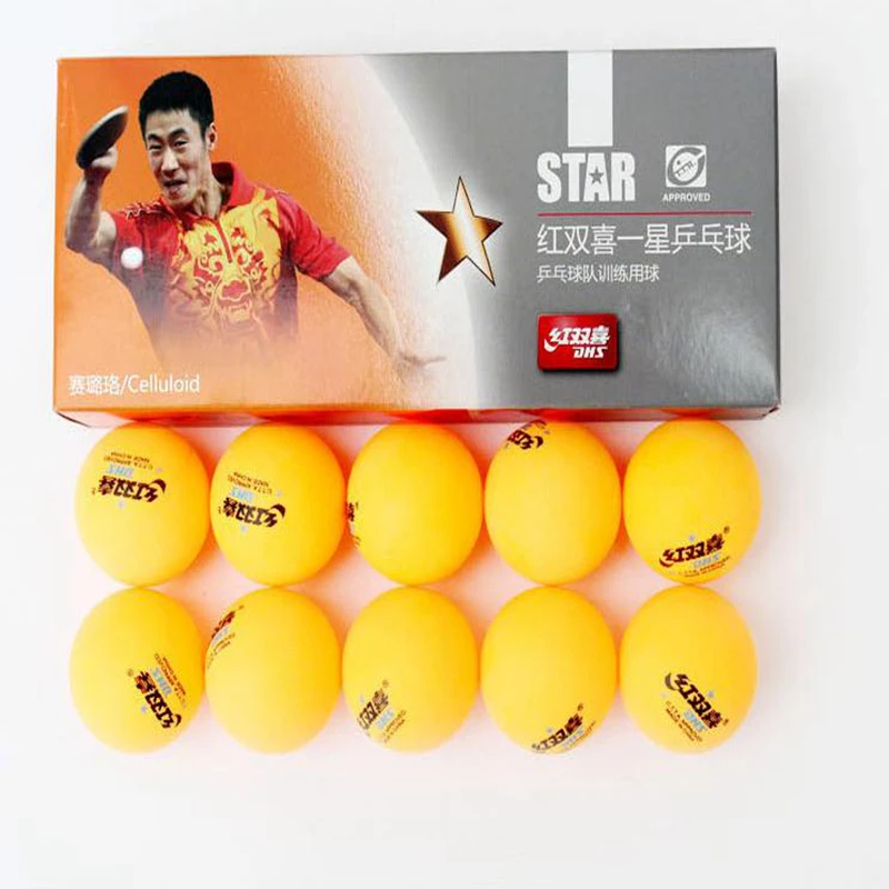 10 мячей/коробка новейшие 1 звездочные мячи для настольного тенниса новый