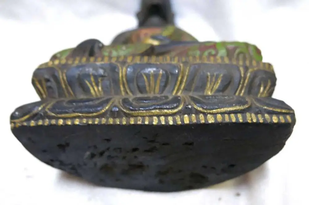 Тибетский старый буддизм картина прекрасный камень медицина Будда скульптура