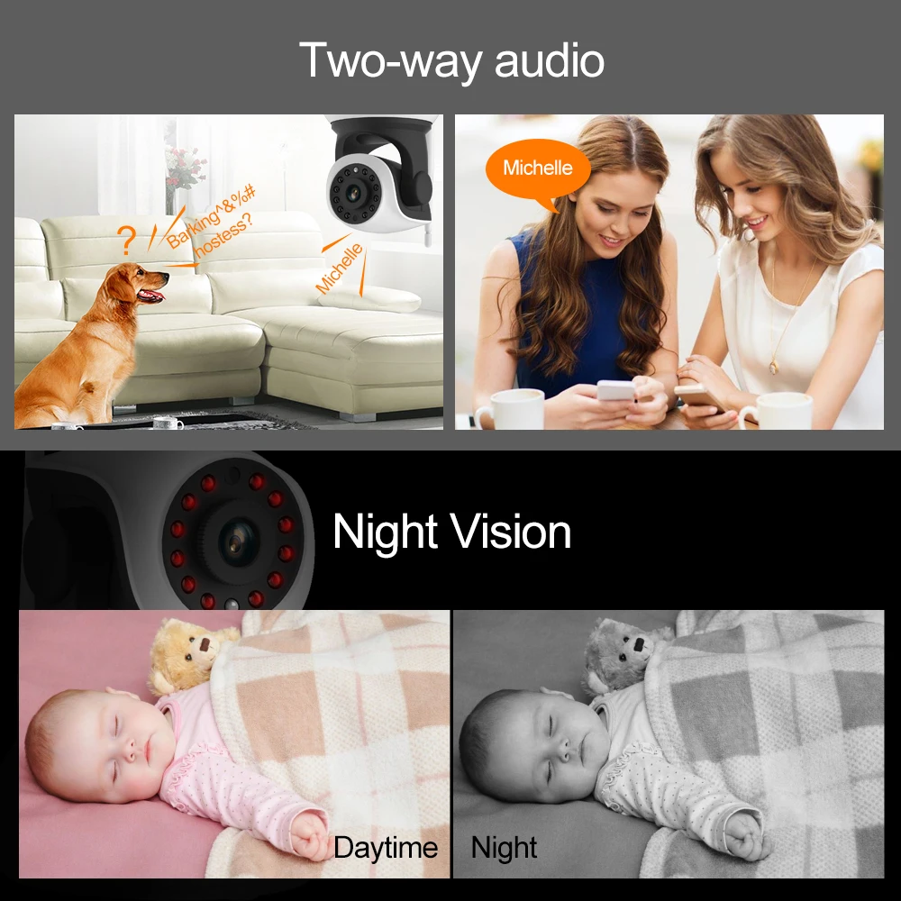 Vstarcam Видеоняни и радионяни ip Камера Wi Fi Phone View Открытый безопасности