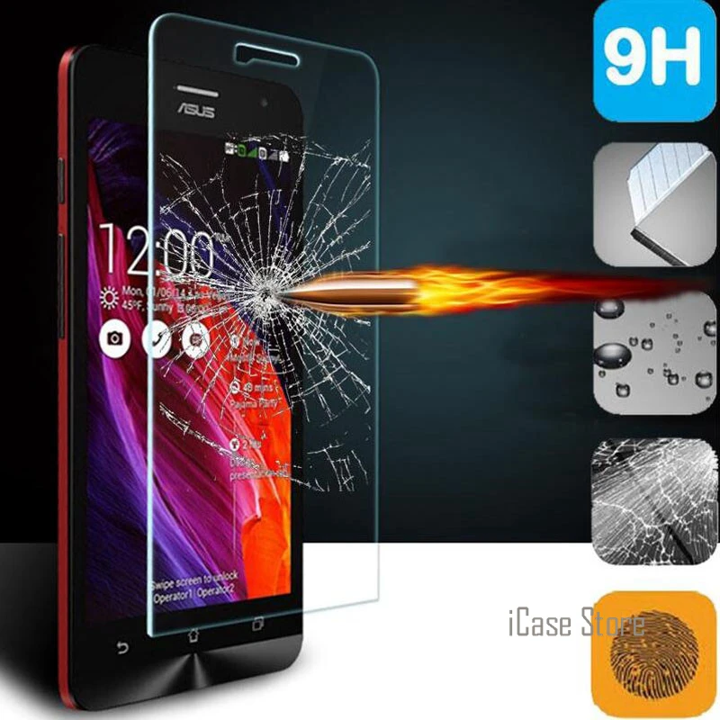 9H твердое закаленное стекло для ASUS max Zenfone 3 MAX Laser zc551kl Zoom GO LIVE ZE601KL ZB551KL ZC451TG защитная