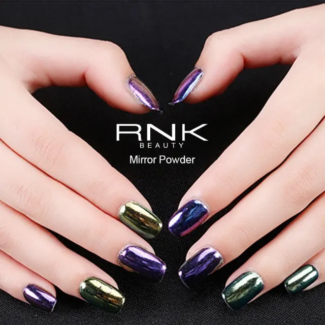 5 г/шт. погружения хром Высокой Отражающей Волшебное Зеркало Порошок Зеркальный