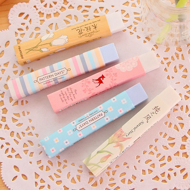 AIHAO цветные полоски ластик серии Fresh профессиональный графический 20 шт.|eraser