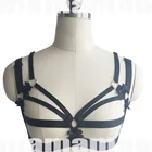 Женский португальский пея ручной работы клетка Харадзюку Готический тело жгут черный бант платье Бондаж Клетка бюстгальтер сексуальное нижнее белье