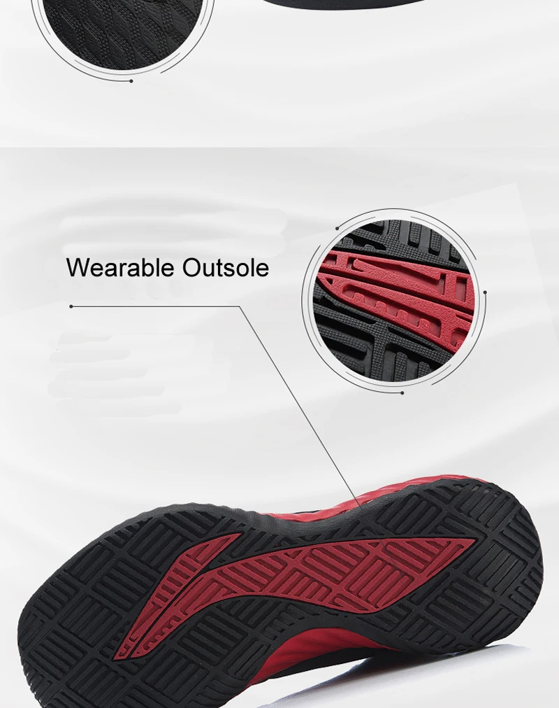Li-Ning/Мужская обувь для баскетбола в бою, для баскетбола, износостойкая обувь, RB, средней длины, с подкладкой, для фитнеса, спортивная обувь, кроссовки ABPP005 XYL229