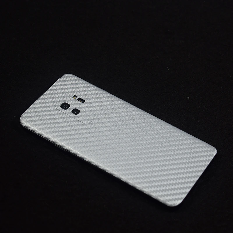 YIESOM 3D Carbon Fiber Skins Back Film For Samsung Galaxy S9 Plus Body Paste Protective Stickers GALAXY S8 | Мобильные телефоны и