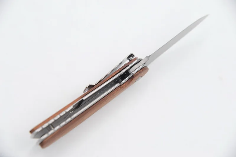 1804 экспорт в Германию складное лезвие JUFULE 440C рукоятка из розового дерева