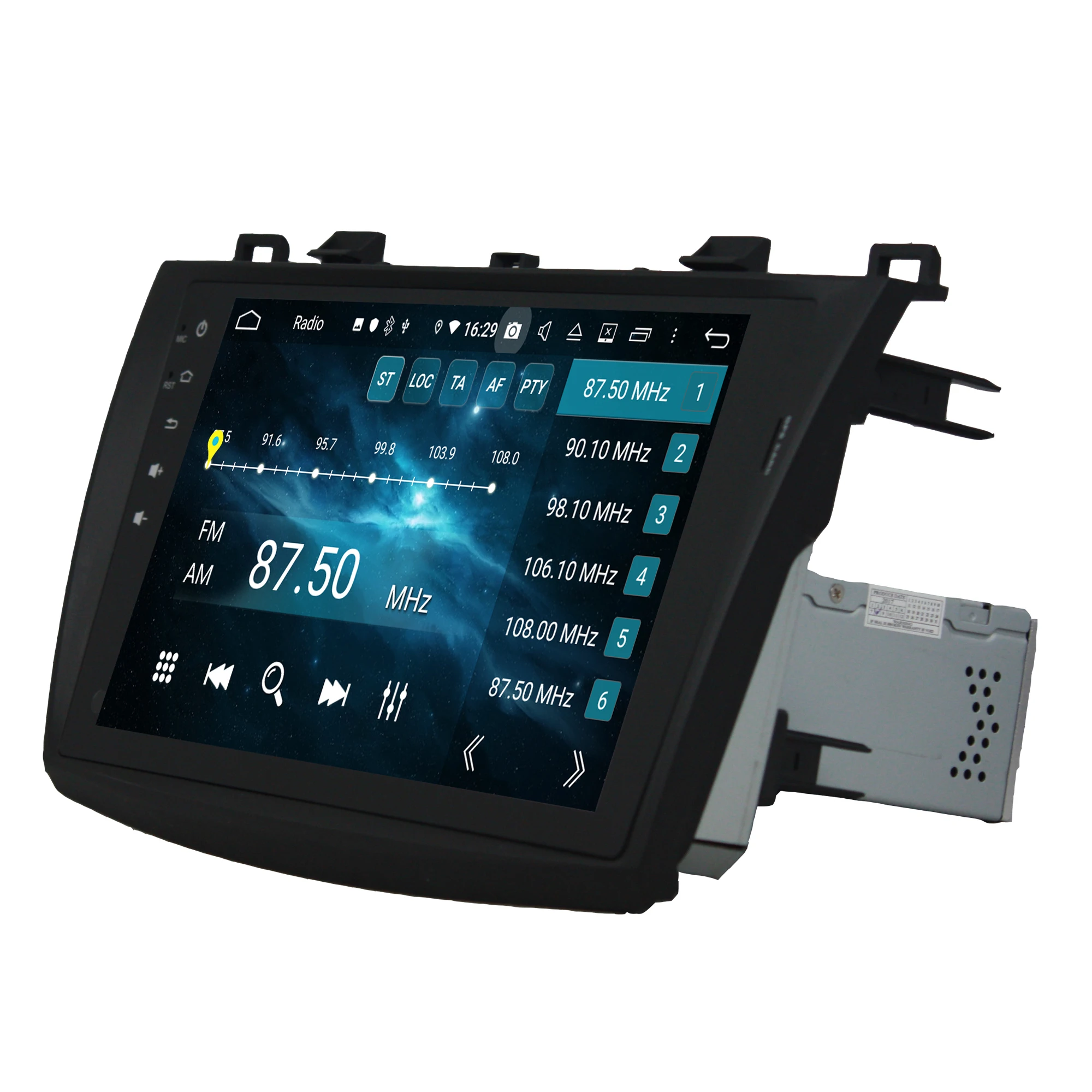 PX6 9&quot Android 10 Car DVD GPS Glonass for Mazda 3 2010 2011 2012 DSP Stereo Radio Bluetooth 5.0 WIFI Mirror-link 4gb+64gb | Автомобили