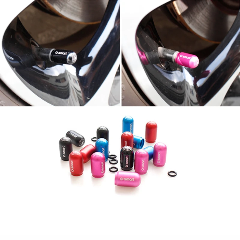 Декоративные колпачки для клапанов автомобильных шин Smart 450 451 453 воздушных