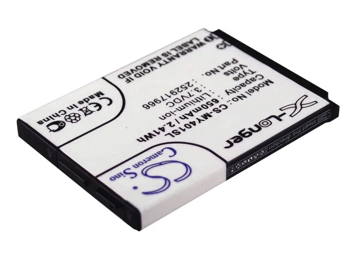 Аккумулятор Cameron Sino 650mAh 252917966 для Sagem MY401C MY 401C MY401L 401L|Аккумуляторы мобильных