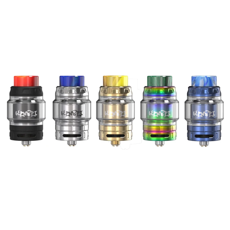 Оригинальный vandy VAPE Kensei 24 RTA распылитель 2 мл/4 мл (стеклянный шар) бак для