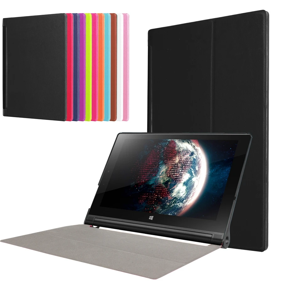 Для lenovo Yoga Tab 3 10 0 X50F чехол тонкий откидной Чехол 1 дюймов Tab3 X50 Tablet Funda 2 сложения