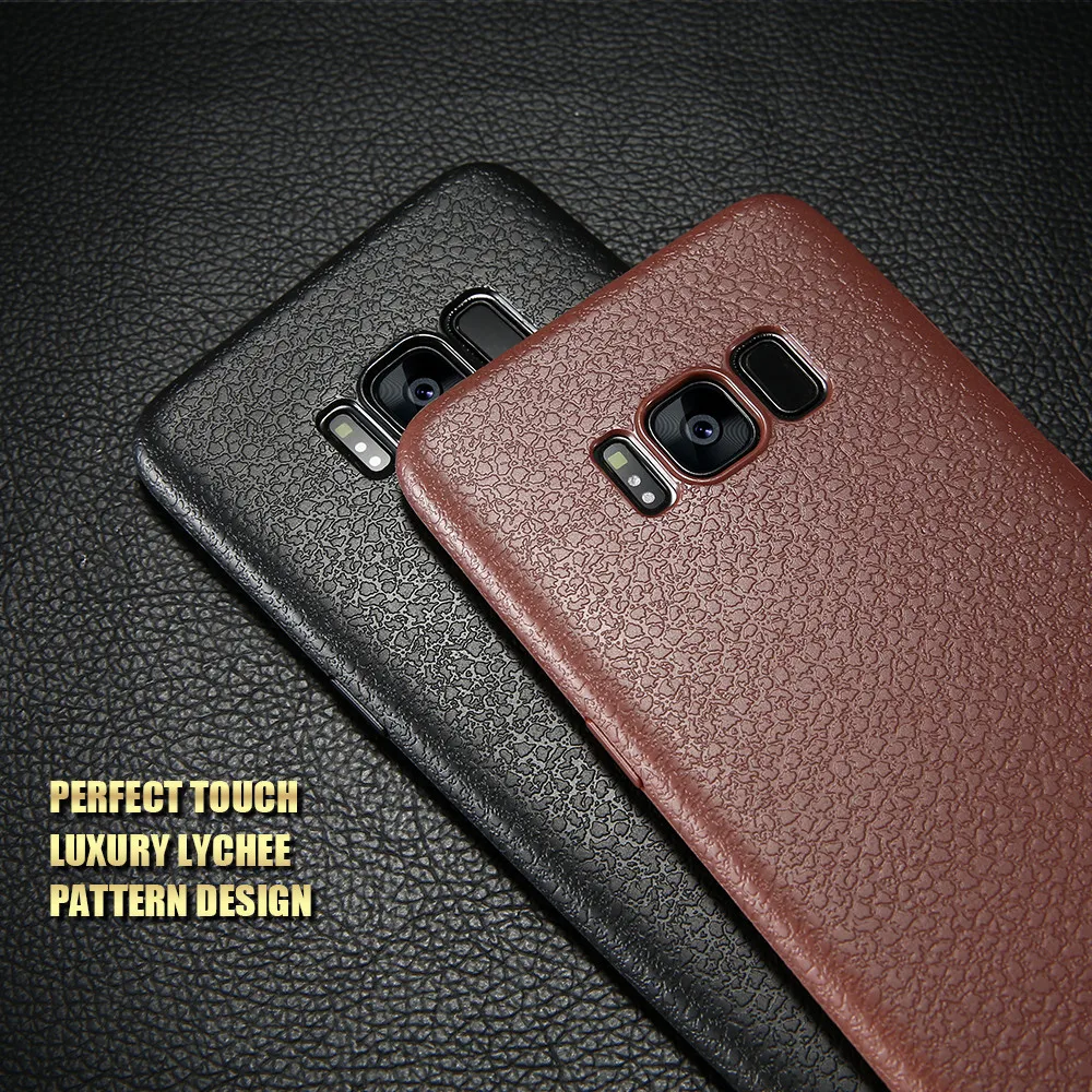 Мягкие чехлы NORTHFIRE для Samsung Galaxy S9/S8 ретро кожаный силиконовый чехол S9 S8 Plus S8Plus |