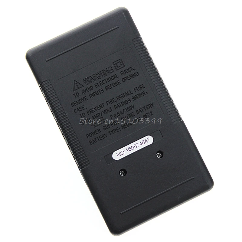 Цифровой мультиметр с ЖК дисплеем вольтметр переменного тока Амперметр Ом