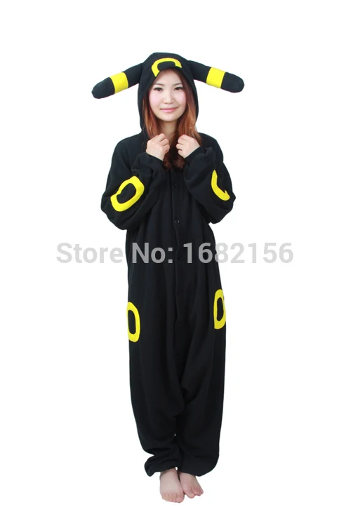 Kigurumi взрослых аниме покемон косплей костюм черный ребенок Пикачу Onesie унисекс мультфильм пижамы вечерние для женщин и мужчин