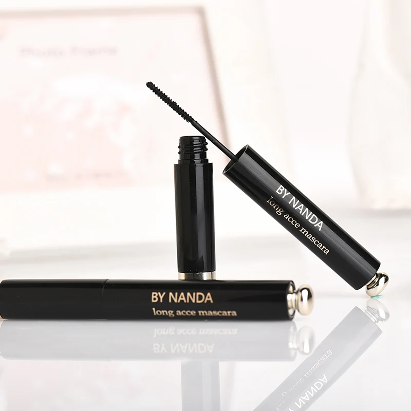 by nanda 3D Fiber Lashes Mascara False Eyelashes Waterproof Volume Curling Slim Durable No Blooming Brush Lengthening Colossal |