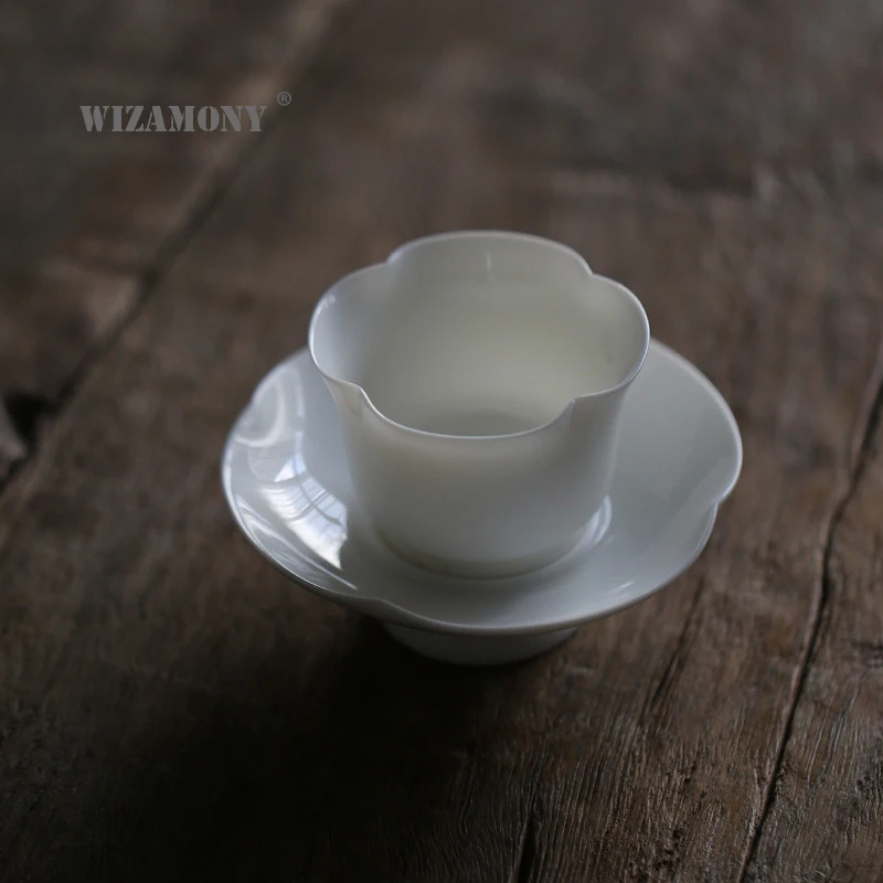 1 шт.! Китайская фарфоровая чайная чашка WIZAMONY стандартная чаша набор для