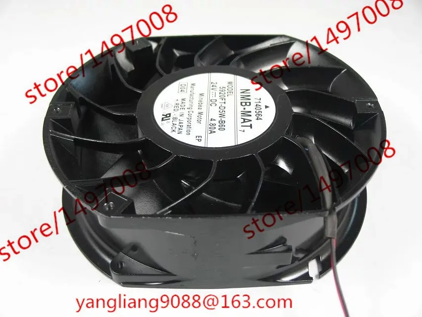NMB MAT 5920FT D5W B60 D04 DC 24V 4.80A 172X150X51mm Вентилятор охлаждения сервера|round fan|server fandc 24v fan |