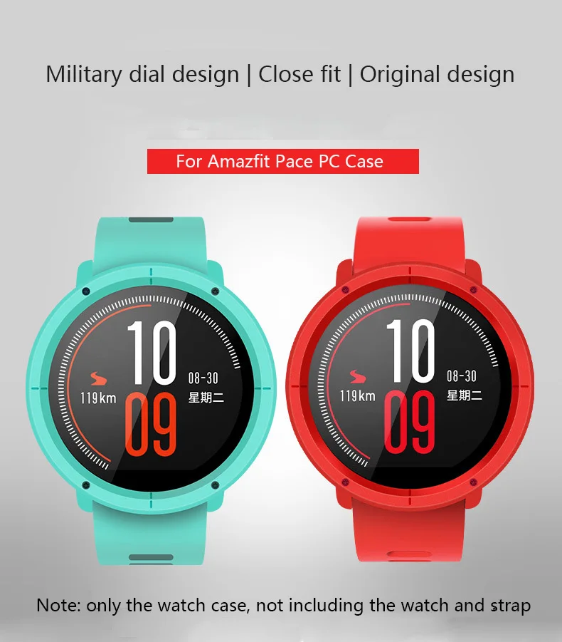 Жесткий пластиковый защитный чехол для Xiaomi Huami AMAZFIT Pace чехол спортивный чехол для смарт часов для Amazfit Pace аксессуары