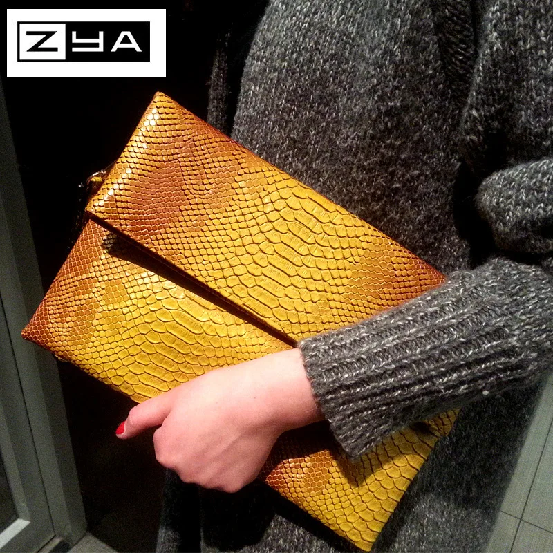 Женская вечерняя сумка-клатч дизайнерская сумка через плечо из змеиной кожи 2021 |