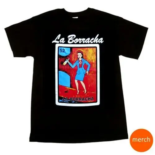 La Borracha Loteria футболка Мексиканская бинго El Borracho его и ее пиво на Хэллоуин 100% хлопок