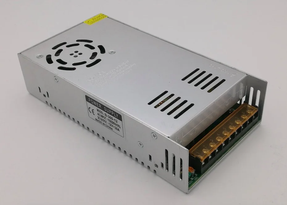 12 В 30 А 360 Вт драйвер импульсного источника питания для светодиодных лент