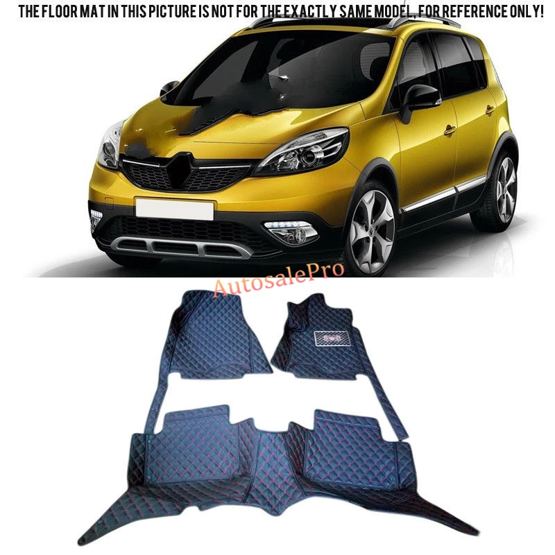 Напольный коврик с правой и левой ручкой для Renault Scenic III 2010 2011 2012 2013 2014 2015|Лепнина