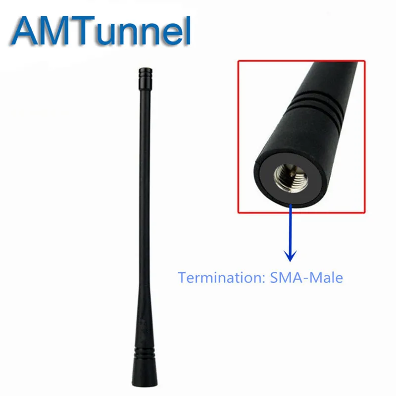 Двухсторонняя радио антенна SMA M увч 10 Вт для TYT MD 380 Retevis RT3 Puxing Радио PX 2P|antenna sma-m|radio