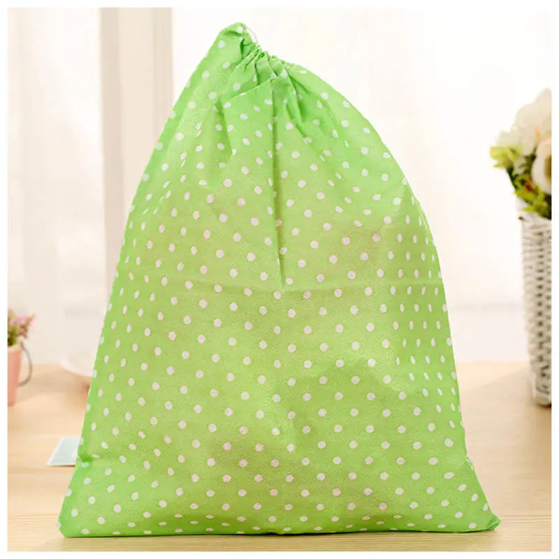 

1PCS Colourful Portable Shoes Bag Travel Storage Pouch Drawstring Dust Bags Luggage Organizer Travel Accessories