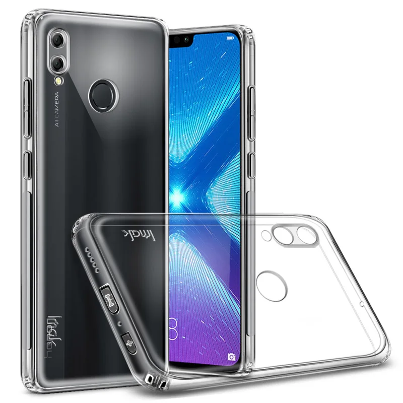 Чехол IMAK Для Huawei Honor 8X Max мягкие силиконовые чехлы из ТПУ прозрачный чехол для