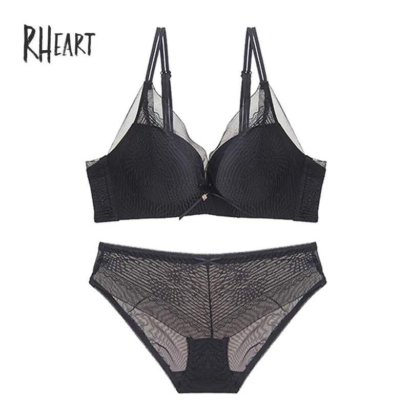 Roseheart женский модный зеленый Лавандовый кружевной бюстгальтер наборы Bralette