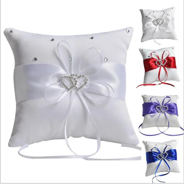 10 шт. оптовая продажа Заводская Продажа чистые ручные свадебные кольца подушка