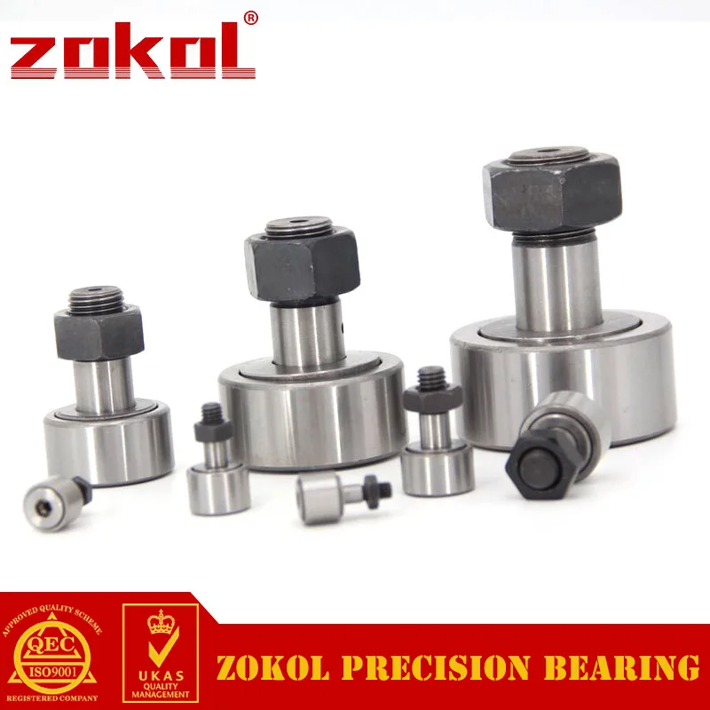 

ZOKOL bearing KR47 CF20 Stud type track roller (rolling) bearing 20*47*66.1 M20*1.5