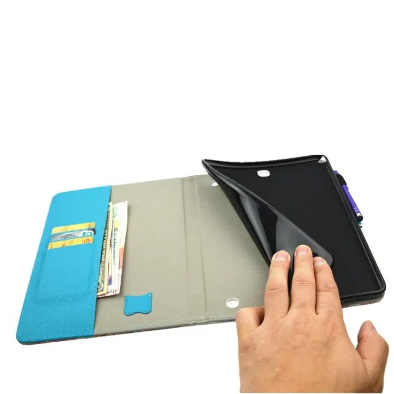 Флип-чехол для Samsung Galaxy Tab A 9 7 флип-чехол планшета T550 P555 роскошный силиконовый
