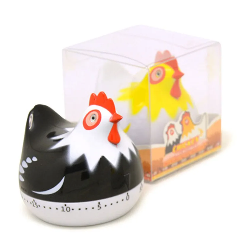 Мультяшный куриный 60 минутный обратный отсчет кухонный механический будильник
