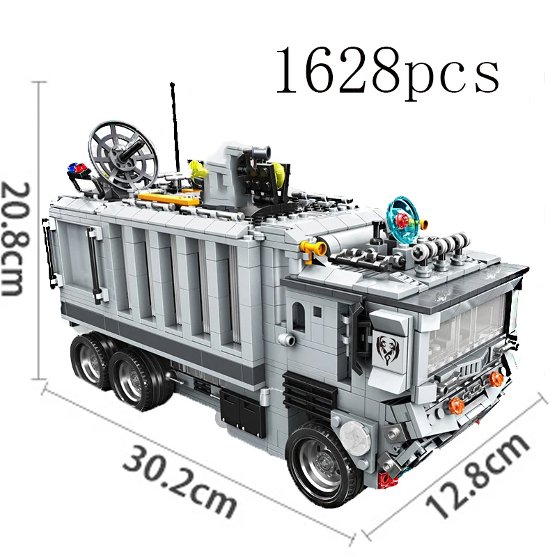 Военная серия Technic Tank Truck Creator подлинный меняющийся комплект пожарной охраны
