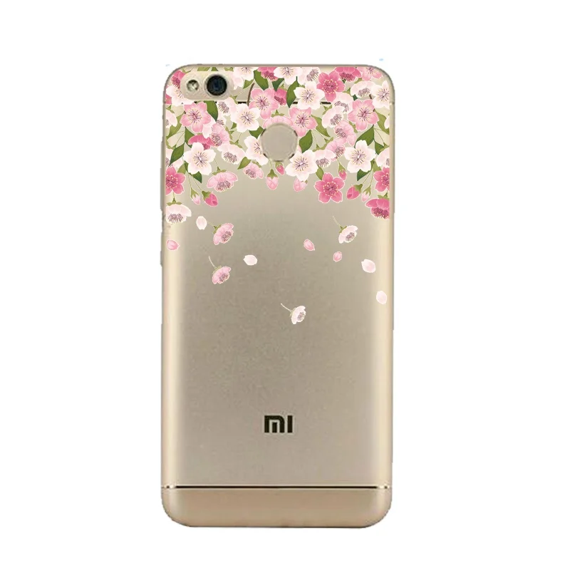 Мягкий прозрачный чехол для телефона из ТПУ с фламинго xiaomi redmi 4x 4a note5a note4x 5S mi6 note3