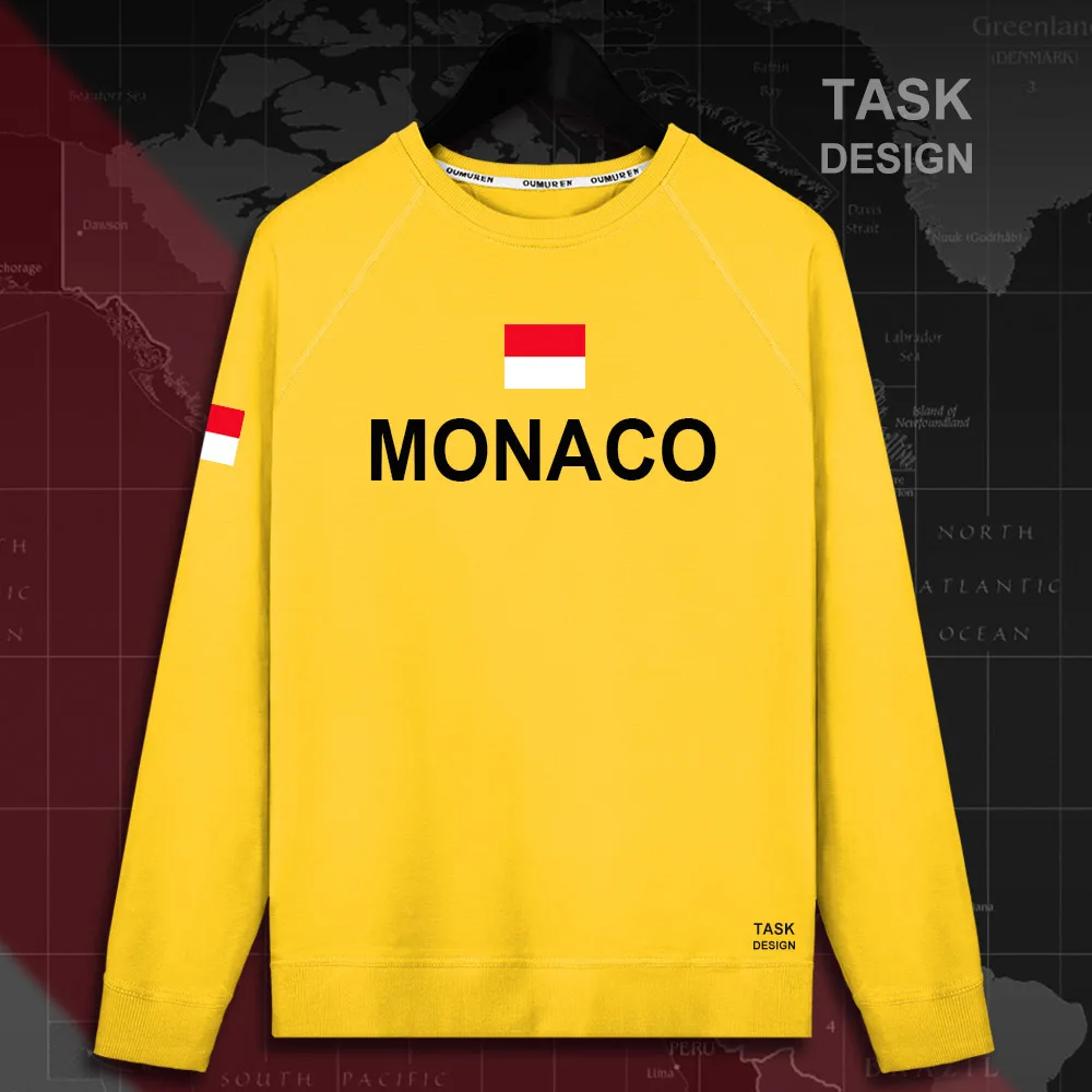 Мужская толстовка с капюшоном княжества Monaco MCO MC пуловер уличная одежда
