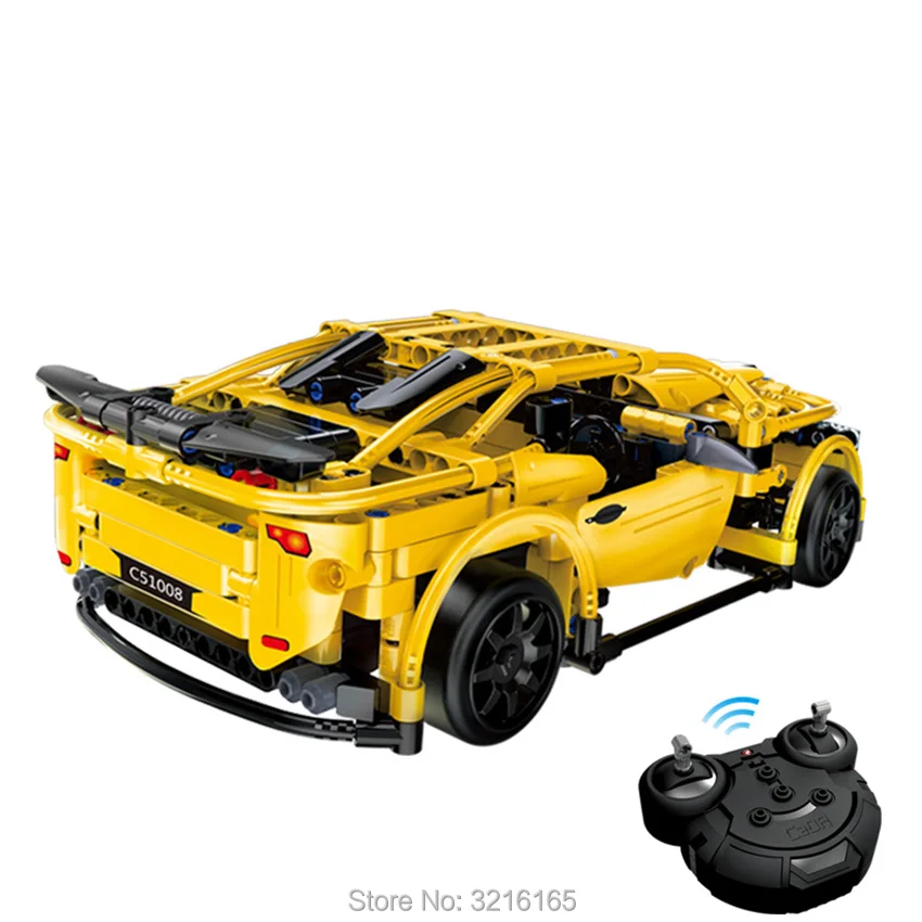 419PCS Building Blocks Remote Control Car Model Kits Self Locking Bricks Compatible Major Brand Technic Series Gift for Children | Игрушки и