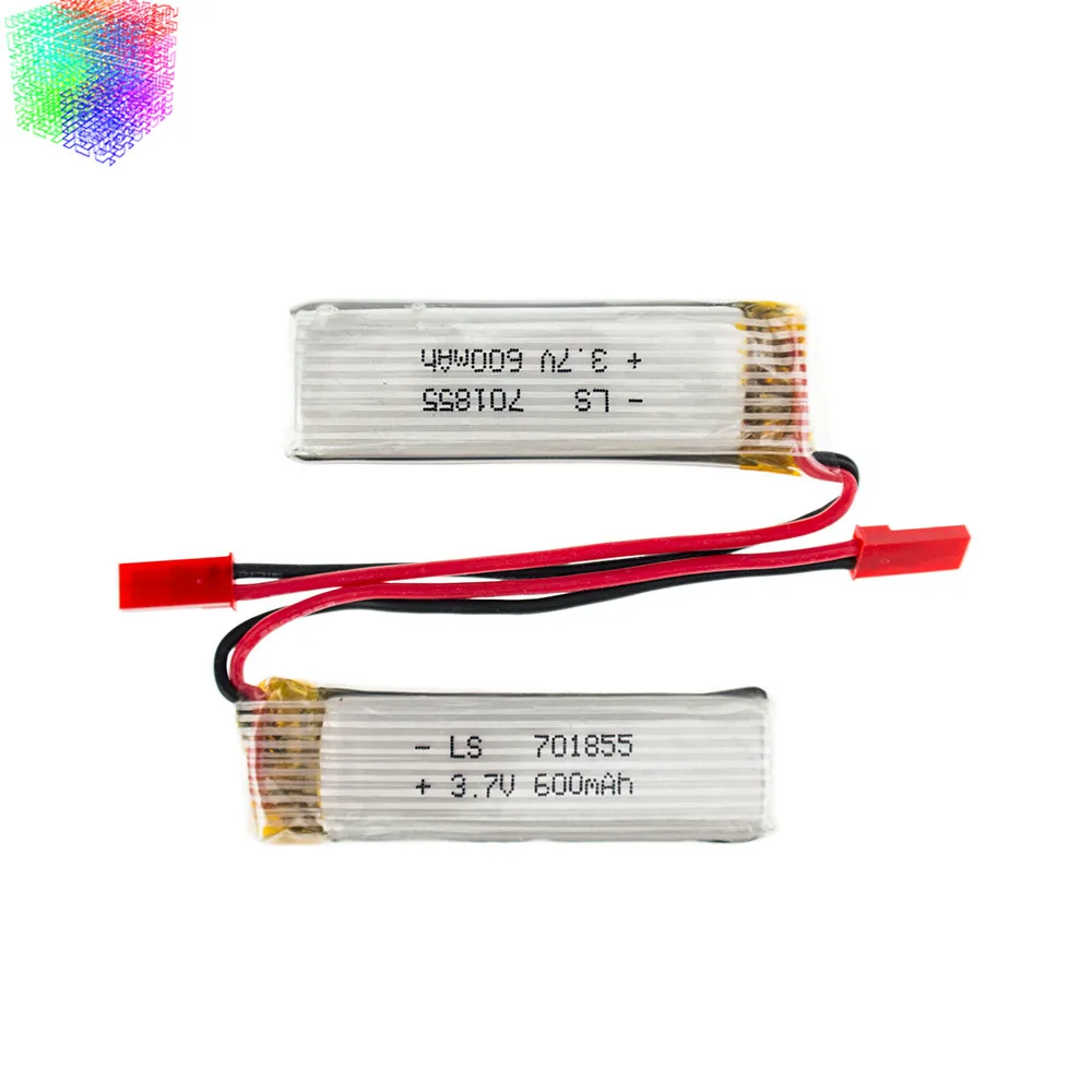 5 шт. Lipo 3 7 в 600 мАч аккумулятор и зарядное устройство для UDI u817 u817a u817c u818a syma s032