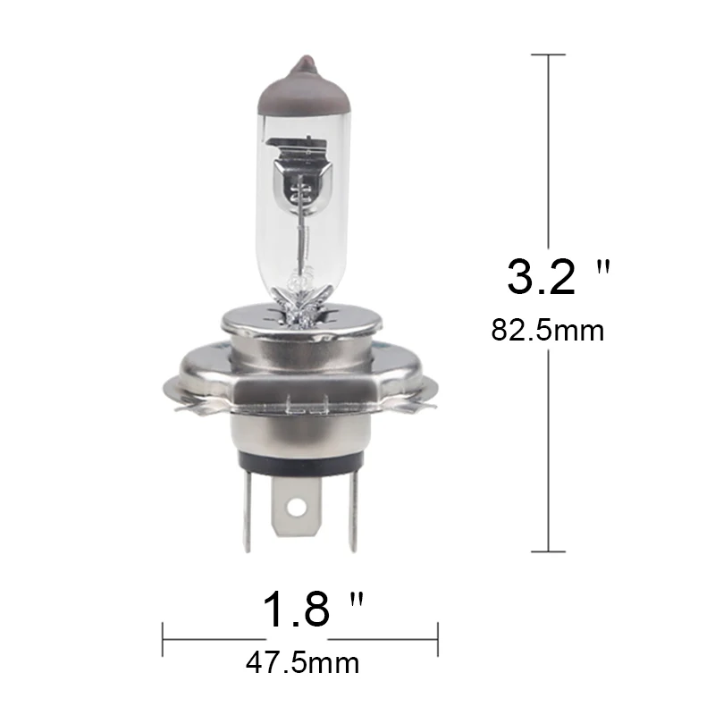 Галогенные ксеноновые автомобильные лампы H4 12 В 55 Вт 2 шт.|Передние LED-фары для