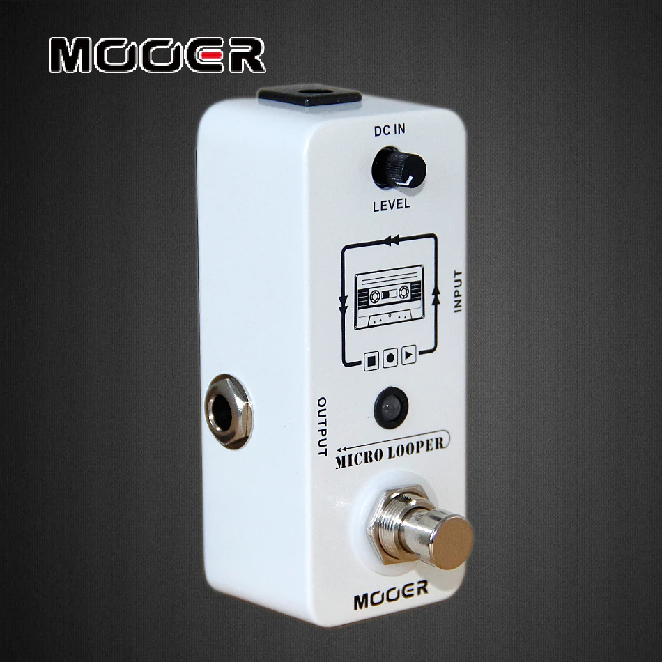 MOOER Micro Looper Loop Recording Pedal True Bypass Guitar effect pedal | Спорт и развлечения