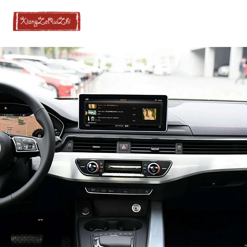 10 25 дюймовый android-автомобиля gps dvd Автомагнитола для AUDI A4L (2017-2018) с радио/видео/USB/WI-FI