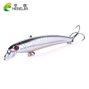 HENGJIA 1 шт. жесткая морская приманка Пресноводная рыболовная наживка 7,5 см 4 г окуня на щуку тонущие приманки в форме гольяна
